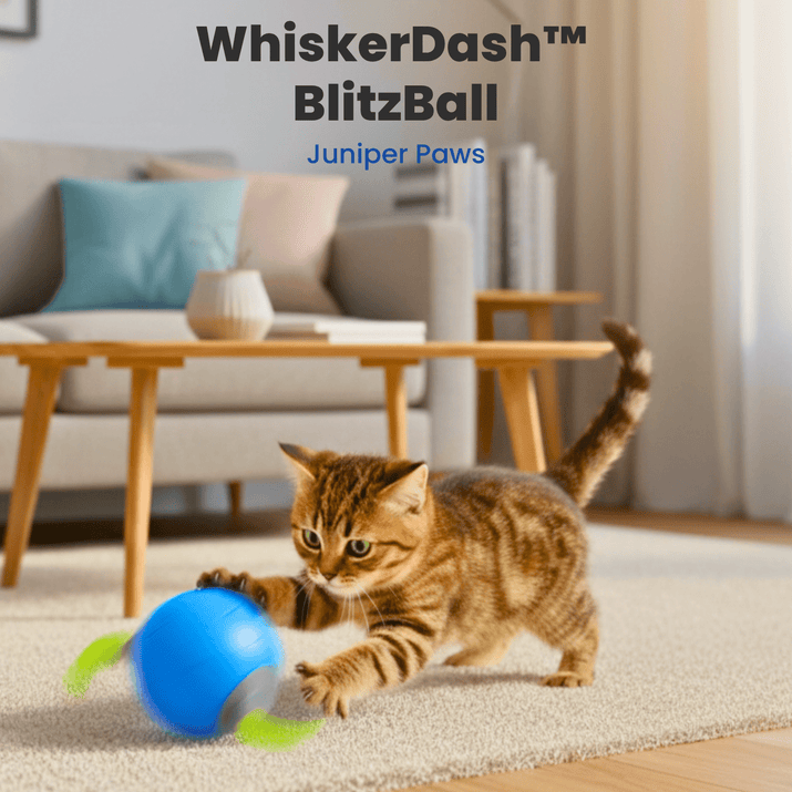 WhiskerDash™ BlitzBall - Juniper Paws